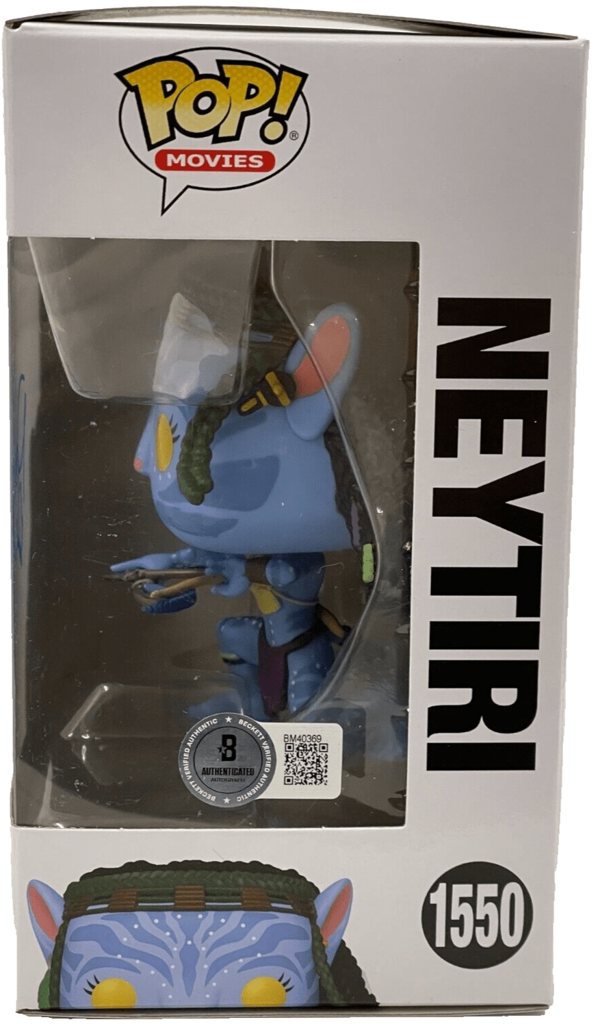 Zoe Saldana Signed Funko from Avatar Beckett COA - Item #2 - Detail View