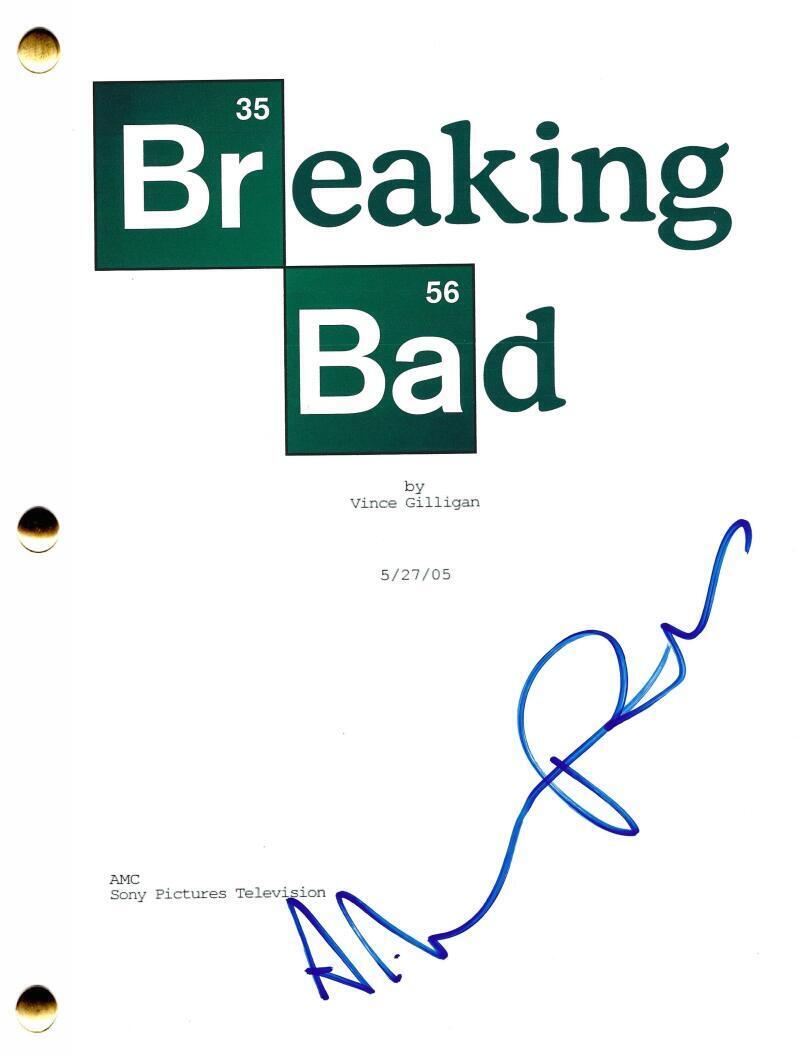 Aaron Paul Authentic Autographed Breaking Bad Script