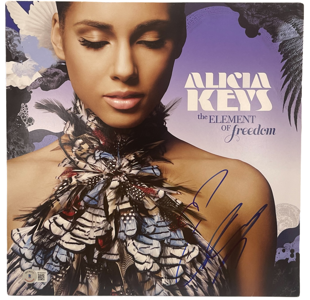 Alicia Keys Authentic Autographed Vinyl Record