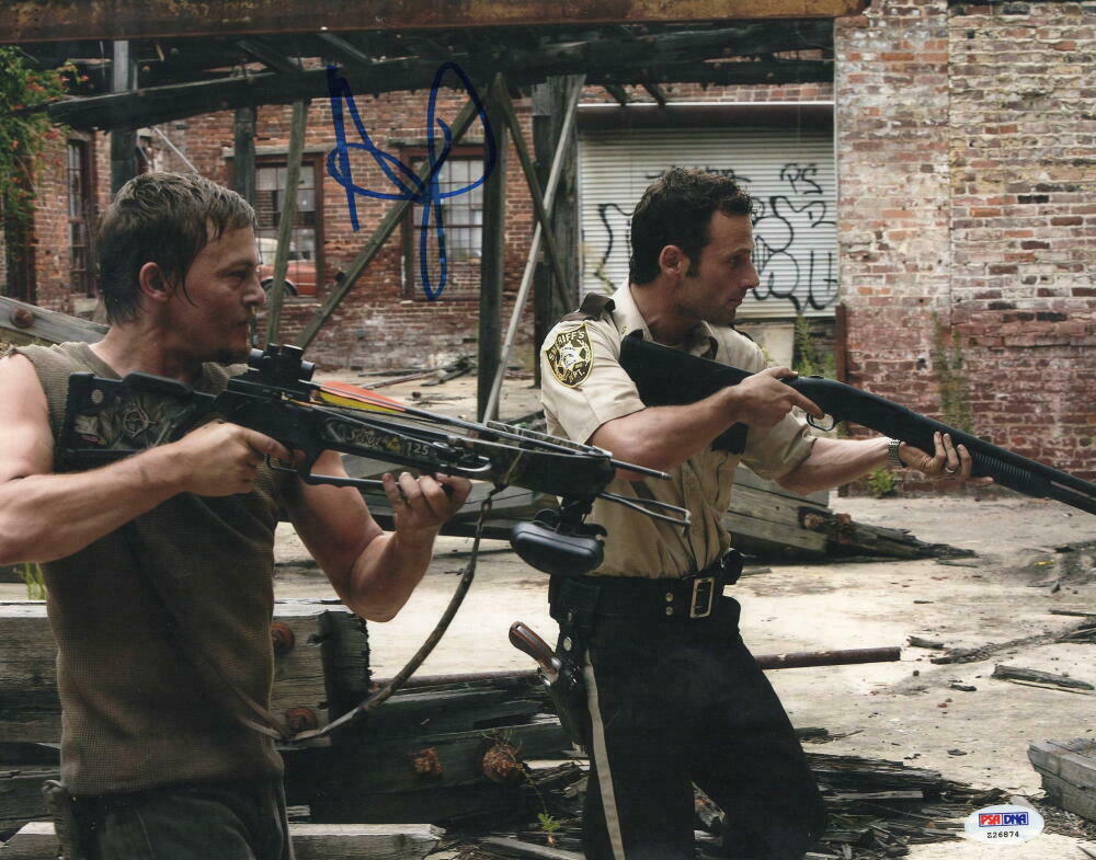 Andrew Lincoln Authentic Autographed 11x14 Photo
