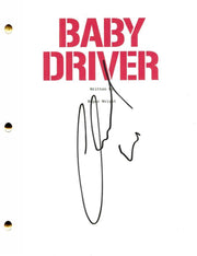Ansel Elgort Authentic Autographed Baby Driver Script