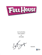 Bob Saget Authentic Autographed Full House Script