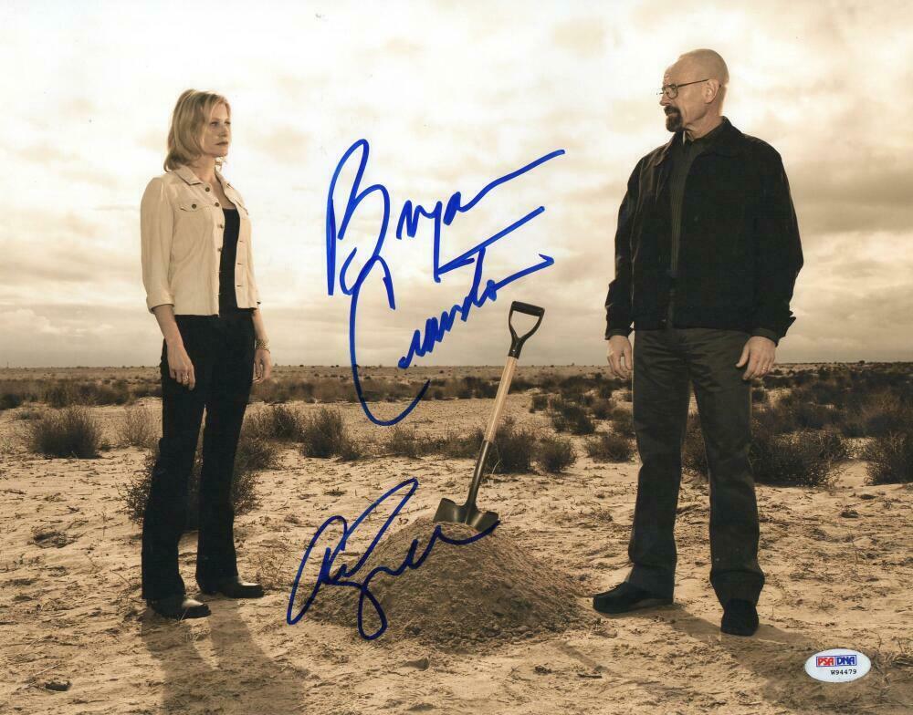 Bryan Cranston & Anna Gunn Authentic Autographed 11x14 Photo