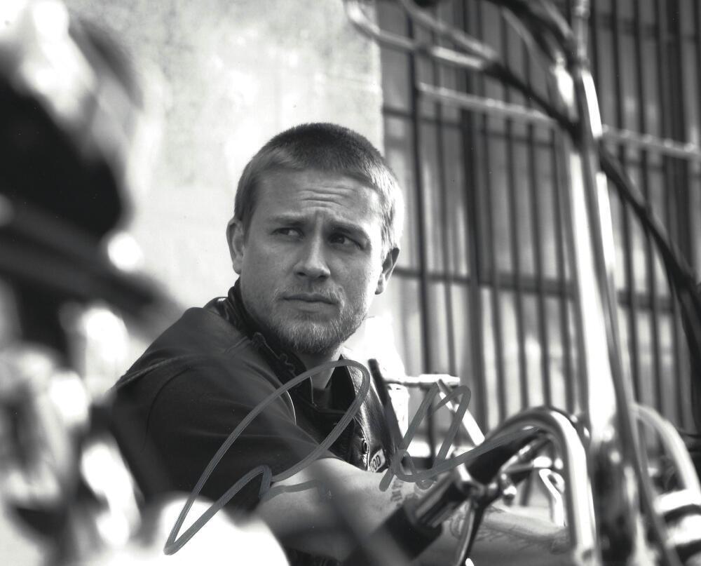 Charlie Hunnam Authentic Autographed 8x10 Photo
