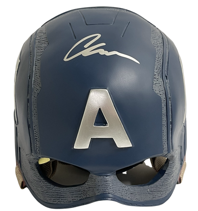 Chris Evans Authentic Autographed Captain American Helmet