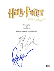 Daniel Radcliffe & Rupert Grint Authentic Autographed Harry Potter & The Sorcerer's Stone Script