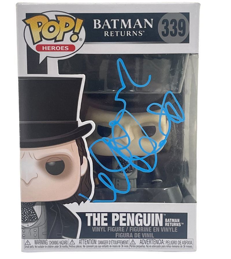 Danny DeVito Authentic Autographed The Penguin Batman Returns 339 Funko Pop Figure