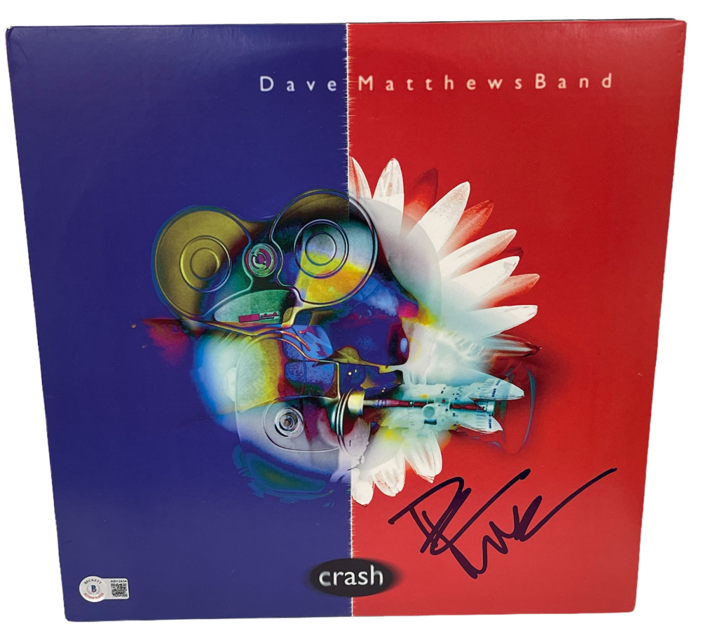 Dave Matthews Authentic Autographed Vinyl Record