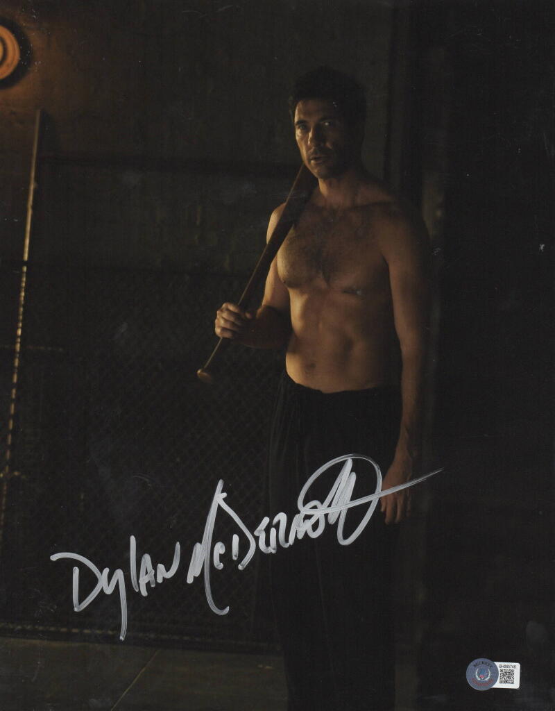 Dylan McDermott Authentic Autographed 11x14 Photo