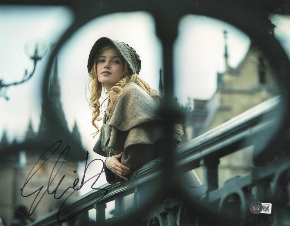 Ellie Bamber Authentic Autographed 11x14 Photo