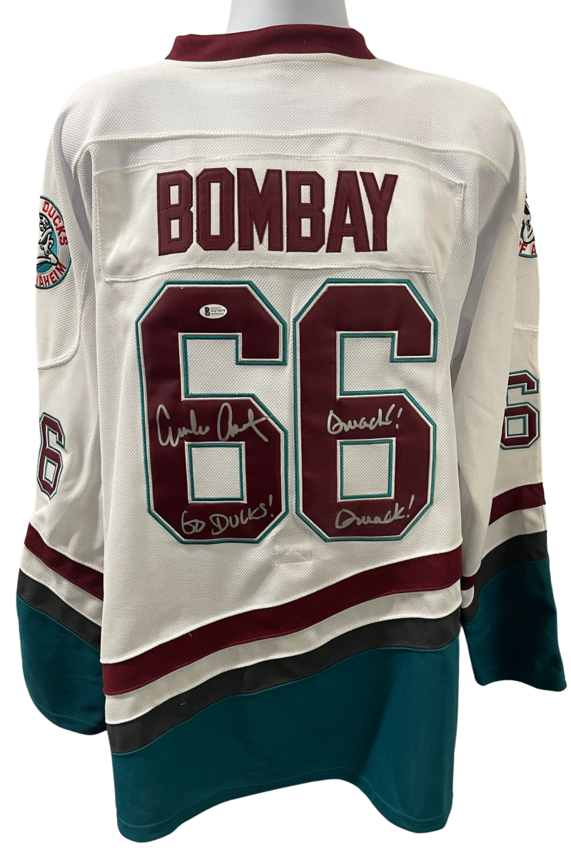 Emilio Estevez Autographed Gordon Bombay Mighty Ducks Hockey