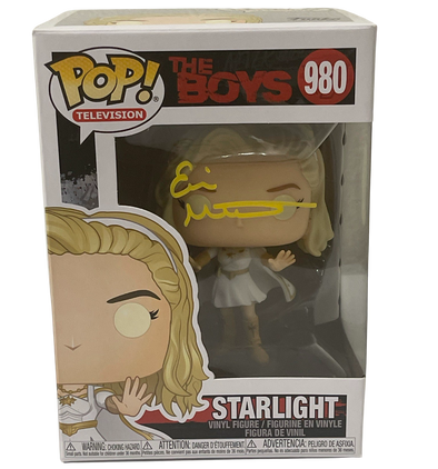 Erin Moriarty Authentic Autographed The Boys Starlight 980 Funko Pop Figure