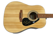 Hank Williams Jr Authentic Autographed Full Size Acoustic Guitar