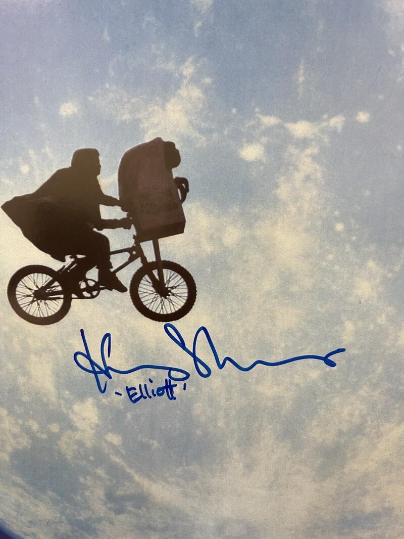 Henry Thomas Authentic Autographed E.T. Full Size Poster