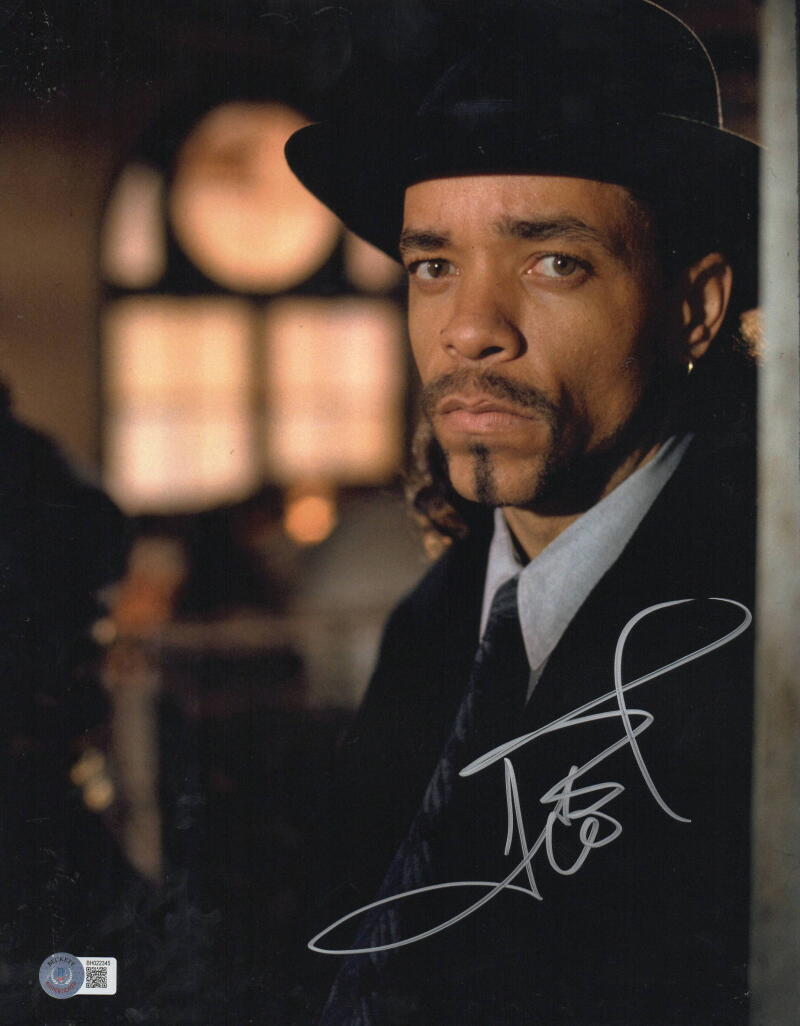 Ice-T Authentic Autographed 11x14 Photo