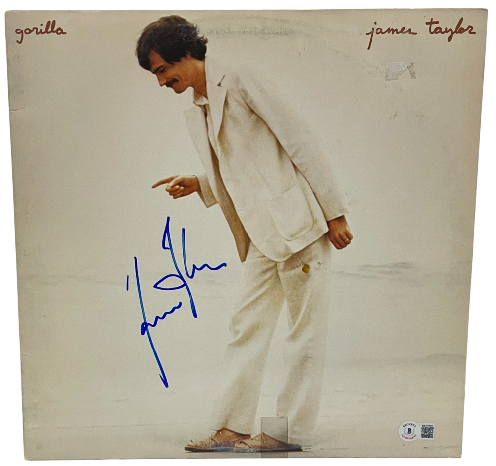 James Taylor Authentic Autographed Vinyl Record