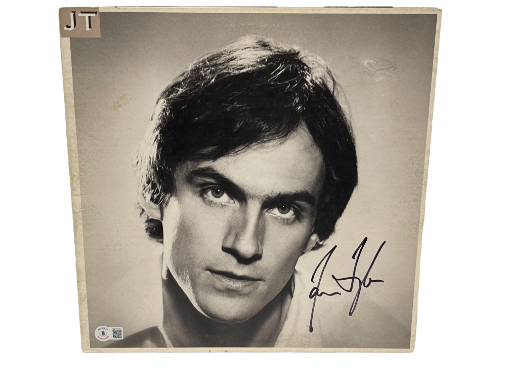 James Taylor Authentic Autographed Vinyl Record