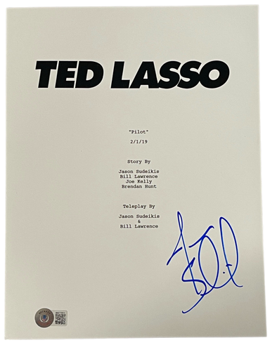 Jason Sudeikis Authentic Autographed Ted Lasso Script