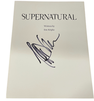 Jeffrey Dean Morgan Authentic Autographed Supernatural Script