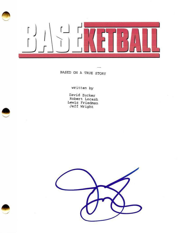 Jenny McCarthy Authentic Autographed Basketball Script