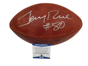 Jerry Rice Authentic Autographed NFL Football