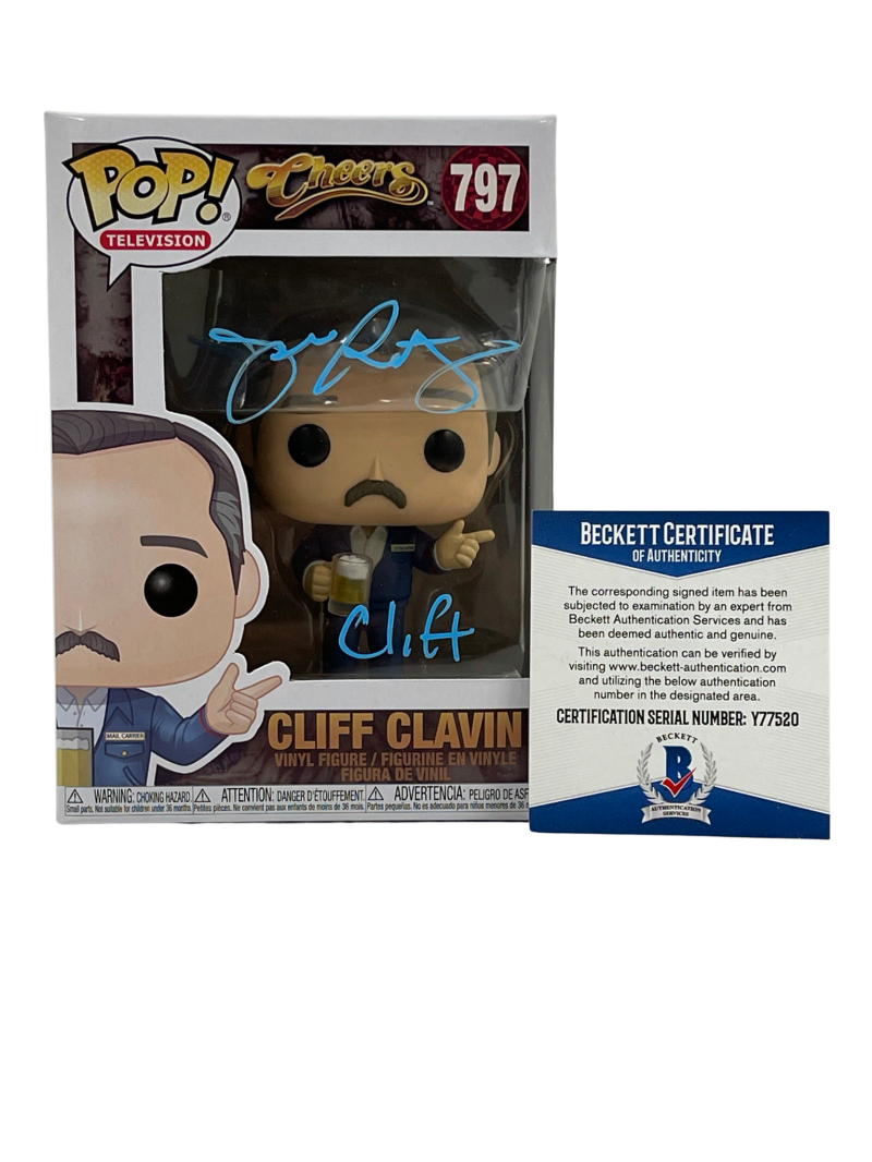 John Ratzenberger Authentic Autographed Cliff Clavin Cheers 797 Funko Pop Figure