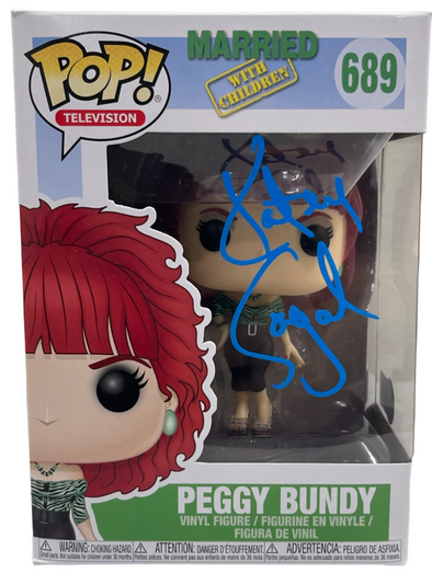 Katey Sagal Authentic Autographed Peggy Bundy Married with Children 689 Funko Pop Figure