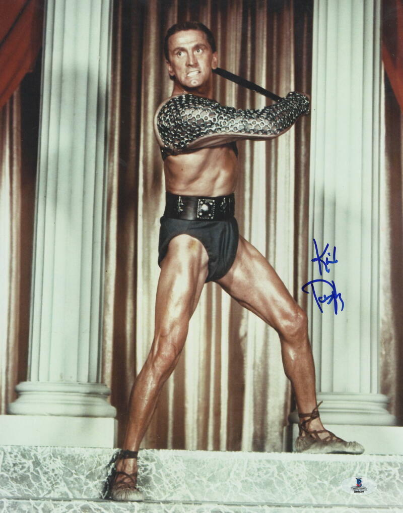 Kirk Douglas Authentic Autographed 11x14 Photo