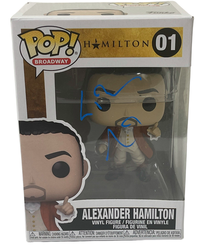 Lin Manuel Miranda Authentic Autographed Hamilton Alexander Hamilton 01 Funko Pop Figure