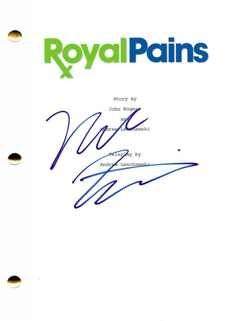 Mark Feuerstein Authentic Autographed Royal Pains Script