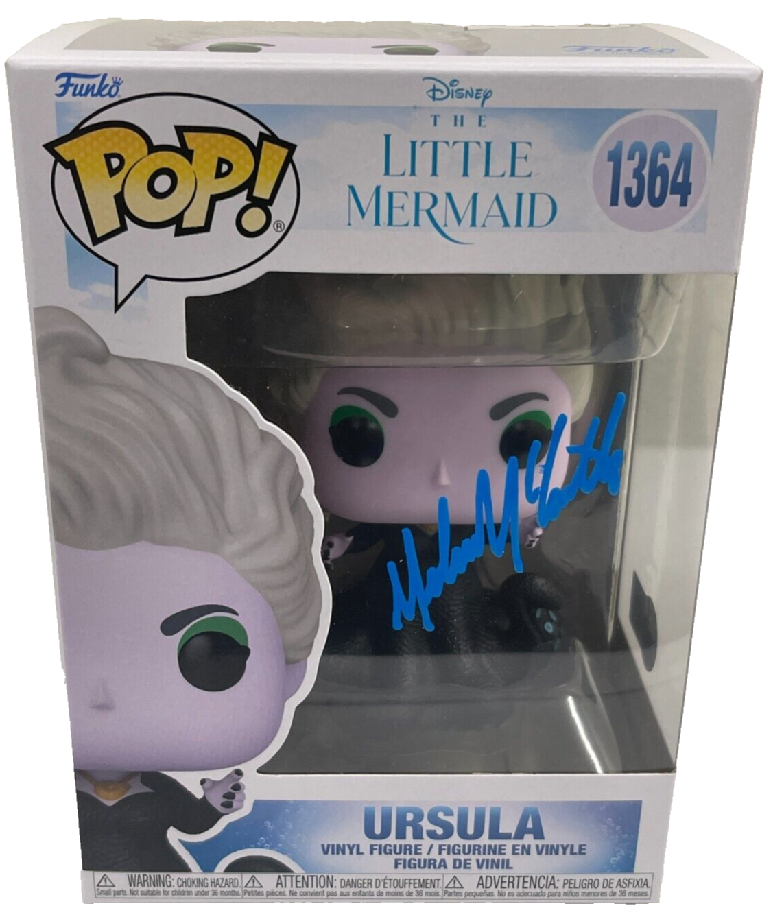 Melissa McCarthy Authentic Autographed Ursula The Little Mermaid 1364 Funko Pop Figure