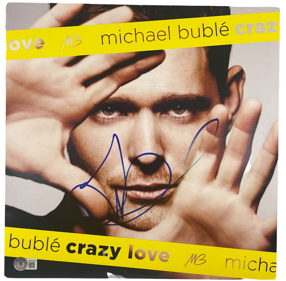 Michael Buble Authentic Autographed Vinyl Record