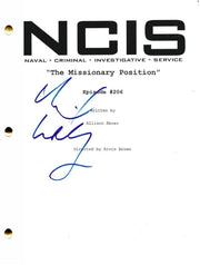 Michael Weatherly Authentic Autographed NCIS Script