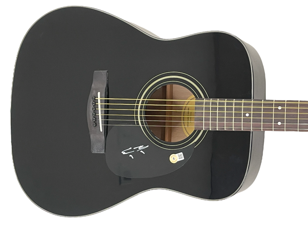 Morgan Wallen Authentic Autographed Full Size Acoustic Guitar