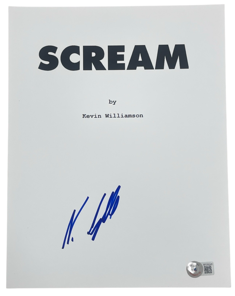 Neve Campbell Authentic Autographed Scream Script