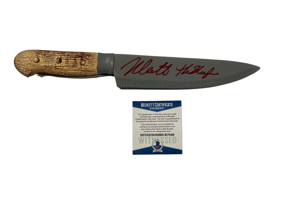 Nick Castle Authentic Autographed Replica Prop Halloween Knife