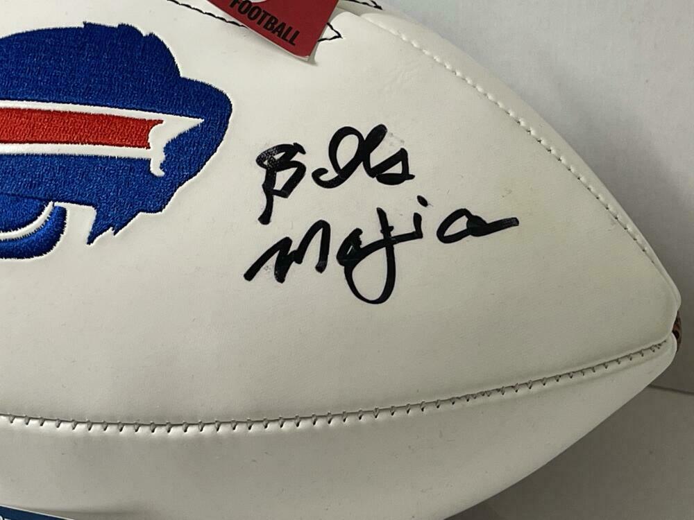 OJ Simpson Authentic Autographed Buffalo Bills Logo Football