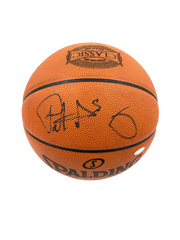 Patrick Ewing Authentic Autographed basketball-2523a