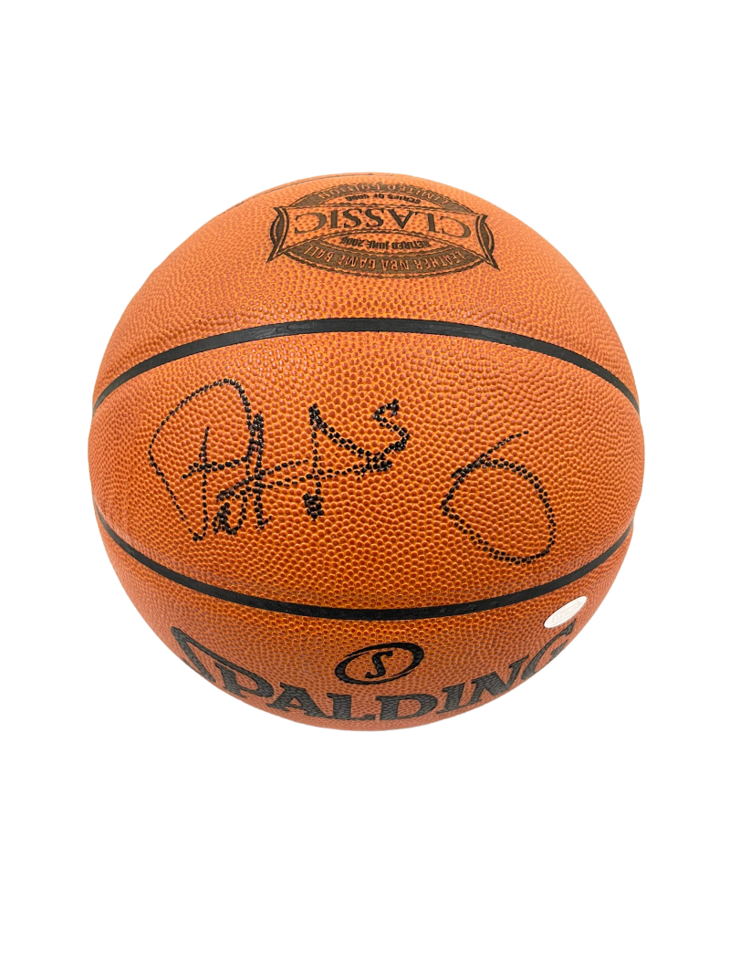 Patrick Ewing Authentic Autographed basketball-2523a