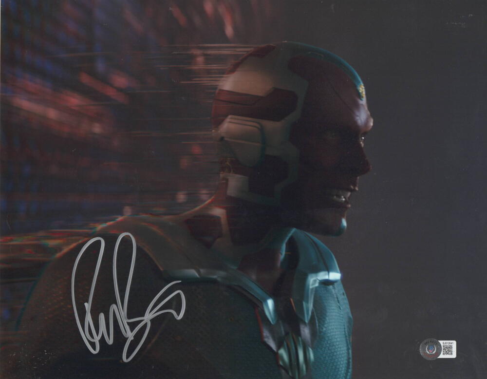 Paul Bettany Authentic Autographed 11x14 Photo