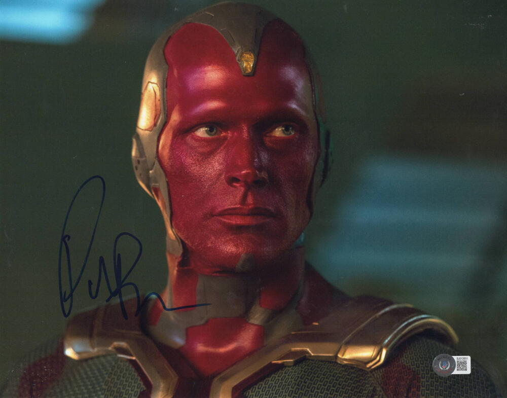 Paul Bettany Authentic Autographed 11x14 Photo