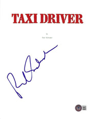 Paul Schrader Authentic Autographed Taxi Driver Script