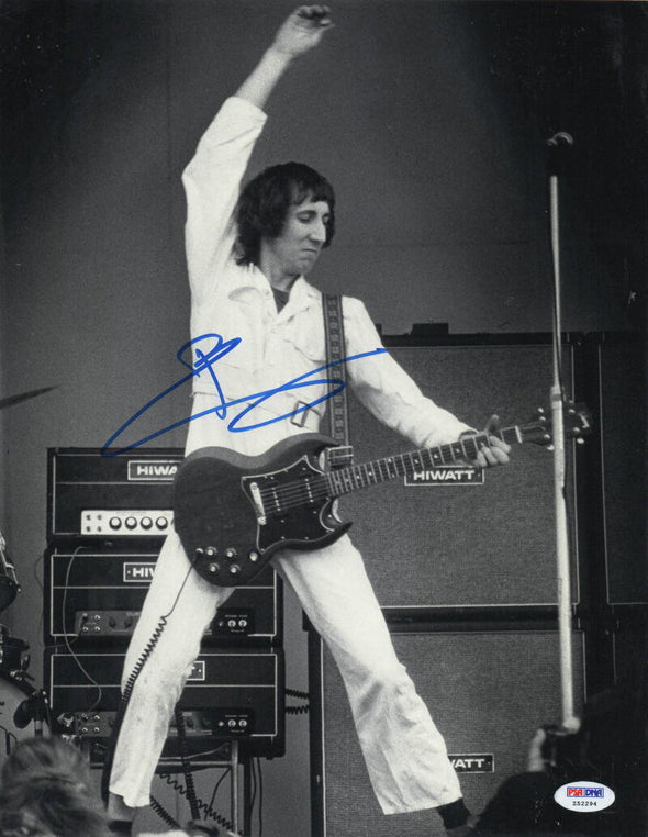 Pete Townshend of The Who Authentic Autographed 11x14 Photo
