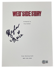 Rachel Zegler Authentic Autographed West Side Story Script