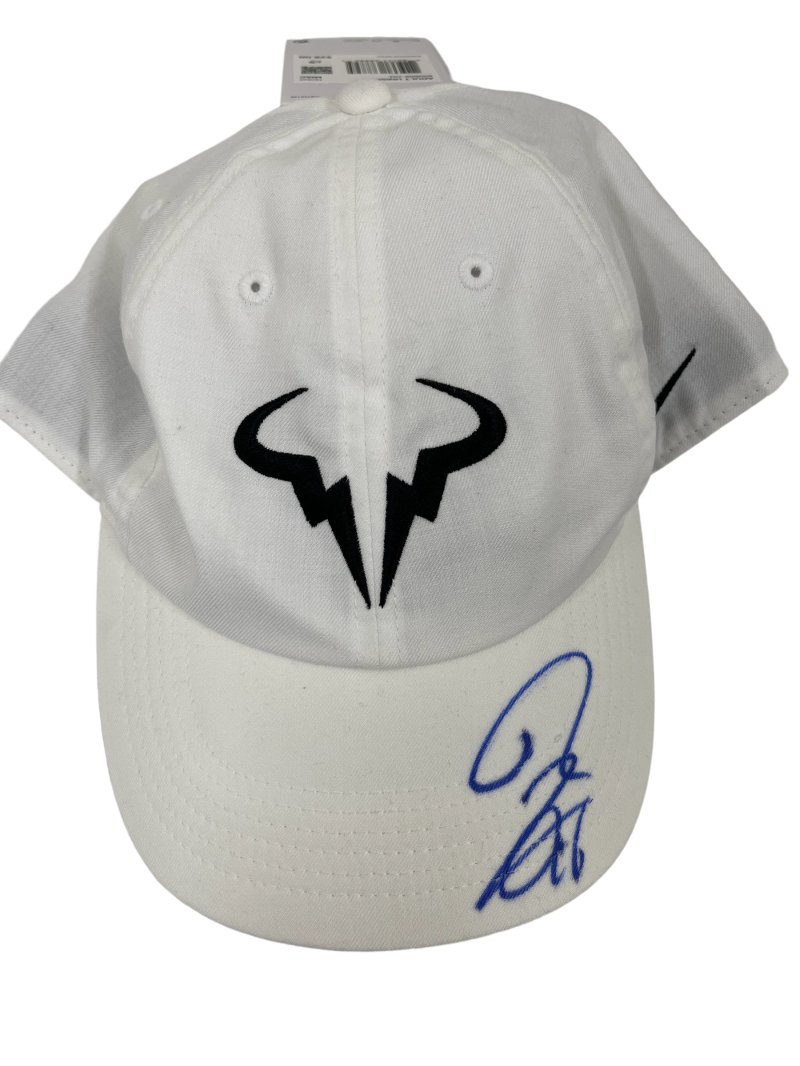 bouwer Voorloper Aanzetten Rafael Nadal Authentic Autographed Nike Hat – Prime Time Signatures