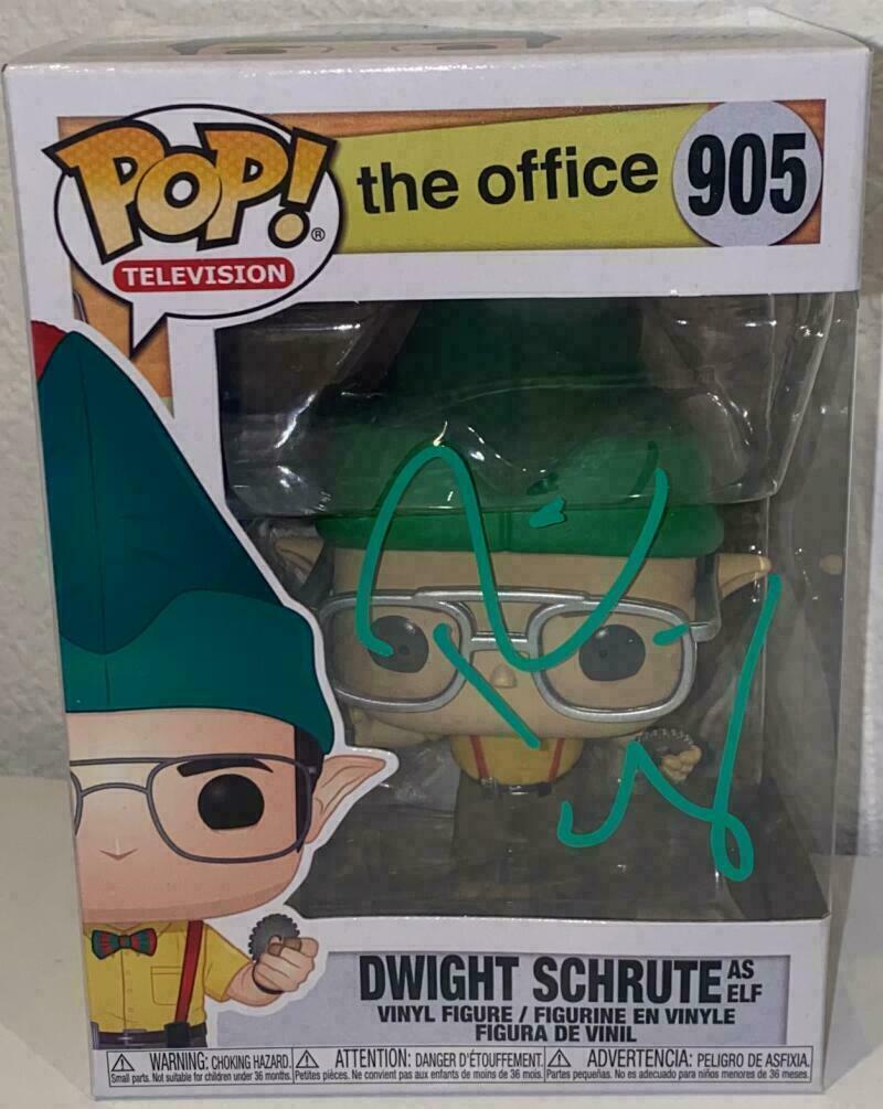 Rainn Wilson Authentic Autographed Dwight Schrute as Elf 905 Funko