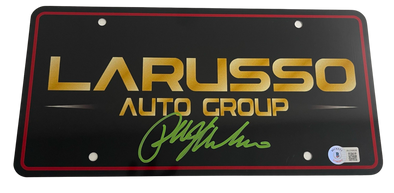 Ralph Macchio Authentic Autographed Larusso Auto Group License Plate