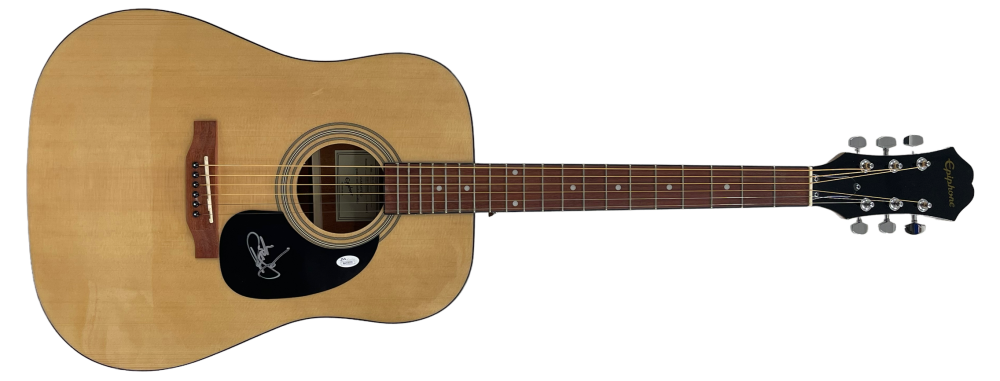 Richie Sambora of Bon Jovi Authentic Autographed Full Size Acoustic Guitar