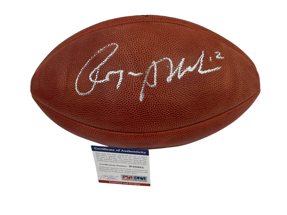 Roger Staubach Authentic Autographed NFL Football