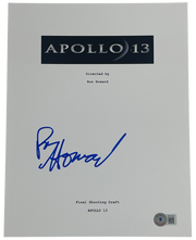Ron Howard Authentic Autographed Apollo 13 Script